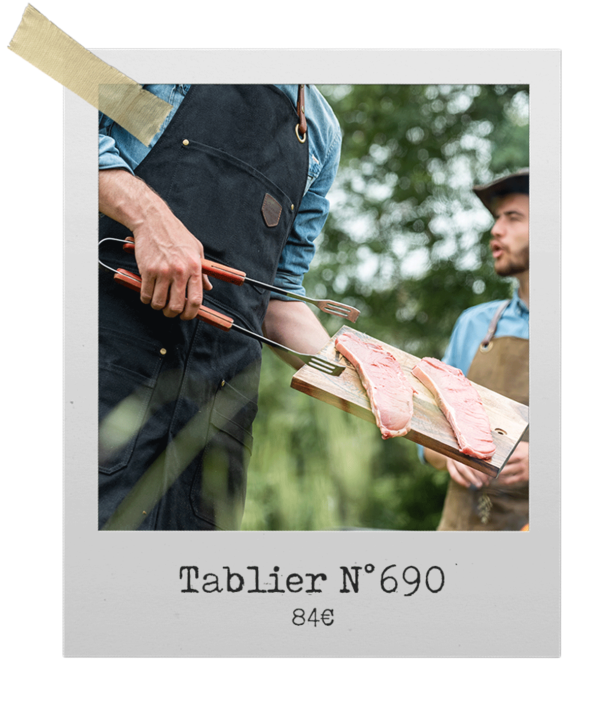 Tablier d'artisan N°690 alaskan maker